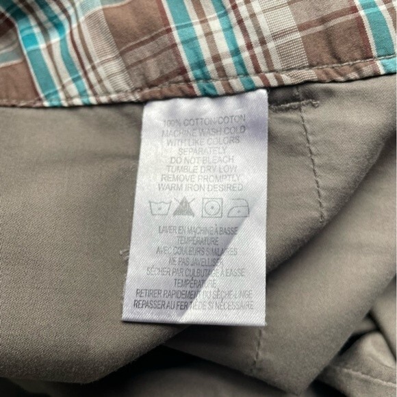 B by Burton Y2K Wide Leg Pants Cocoa Brown Outdoor Hiking Camping Women’s Size 8 - Picture 8 of 12